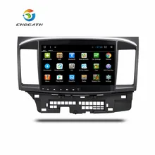 ChoGath 10,2 дюймов Android 8,0 gps навигация для 2008- Mitsubishi LANCER 10 радио с сенсорным экраном DVR WiFi Bluetooth