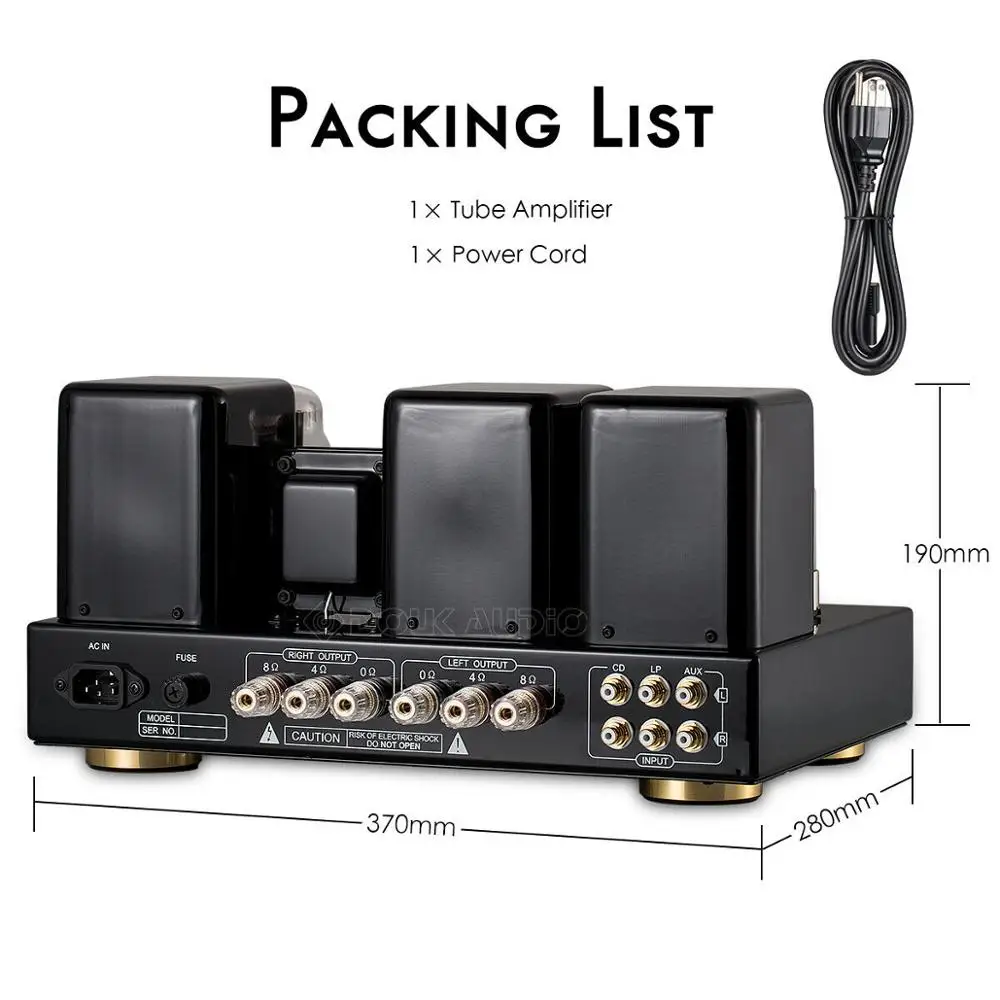 Douk audio Hi end 2A3 вакуумный трубчатый Интегрированный усилитель класса А