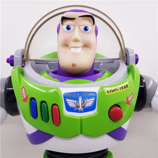 

Ollie Anime Toy Story Buzz Lightyear Sound Making Shining Movable Joint Model Garage Kit Decoration