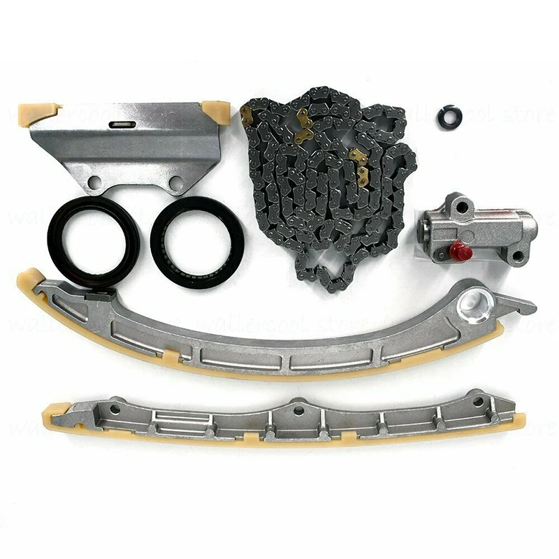 Набор зубчатой цепи Подходит для 02 07 Acura TSX Honda 2.4L DOHC V TEC K24A2 K24A4 Ремонтный комплект