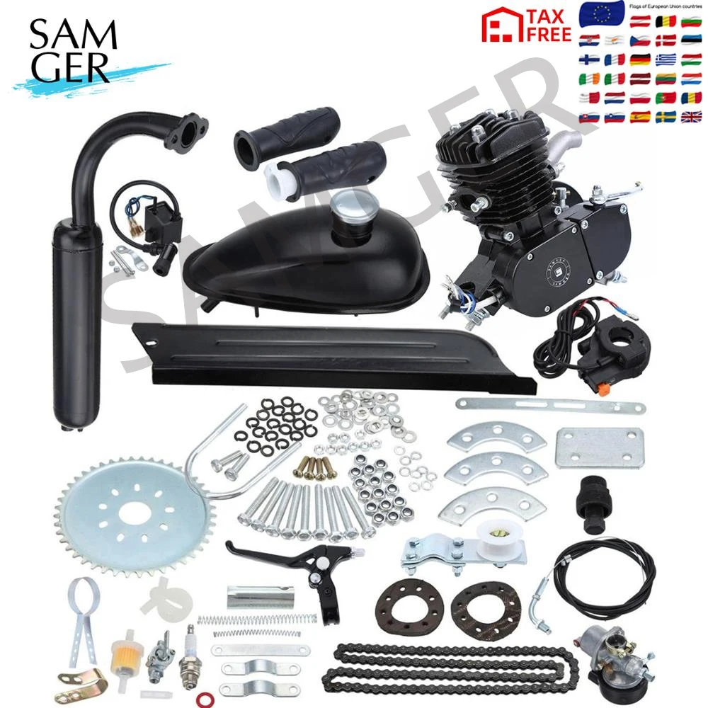 Samger 50cc/80cc велосипед газового двигателя комплект 2 х тактный двигатель для DIY