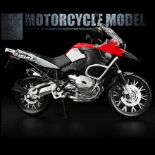 

1:12 Scale R1200GS Heavy Locomotive Road Racing Motocycle Simulation DiecastAlloy Model Cross The Street Collection For Children