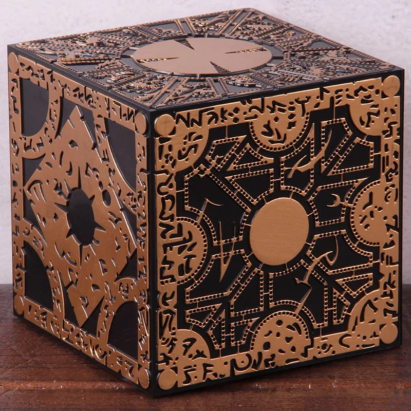 Фильм ужасов Hellraiser головоломка коробка фигурка жалование конфигурация головоломка коробка фигурка ПВХ Коллекционная модель игрушки
