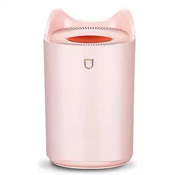 

Home Air Humidifier 3000ML Double Nozzle Cool Mist with Coloful LED light Heavy fog Ultrasonic USB Humidificador for Office