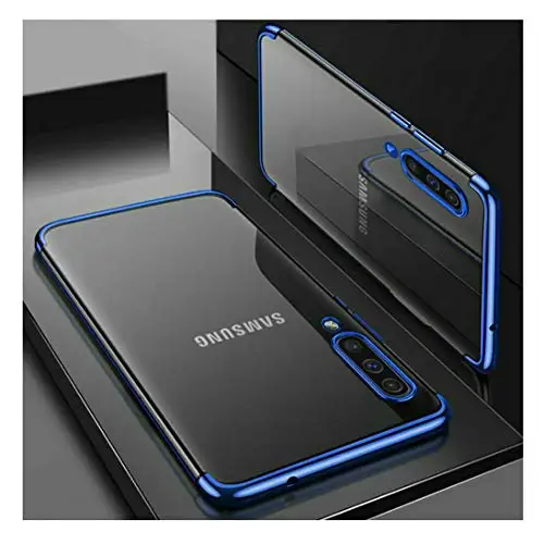 Прозрачный чехол для Samsung Galaxy A70 тонкий мягкий гелевый Чехол из ТПУ гибкий