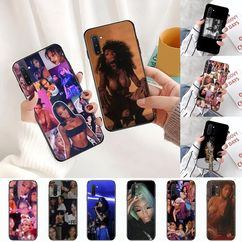 

Summer Walker Over It RNB Rapper Phone Case For Samsung Galaxy S8 S9 S10 Plus S10E Note 3 4 5 6 7 8 9 10 Pro Lite cover
