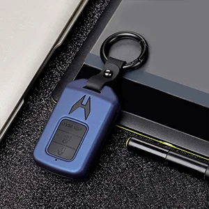 Горячая ABS дистанционного автомобиля ключ защитный чехол держатель для Honda Crv пилотное соглашение Civic Стайлинг автомобиля - Название цвета: blue