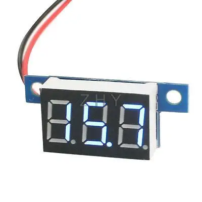 

DC3-17V Blue LED Display Digital Voltmeter Panel Volt Meter Gauge