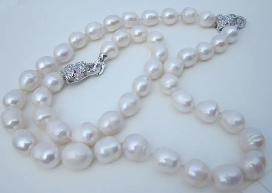 Free Shipping &gt&gt&gt&gt&gt13-14MM SOUTH SEA WHITE NATURAL PEARL NECKLACE 18&quot + BRACELET 7.5-8&quot | Украшения и