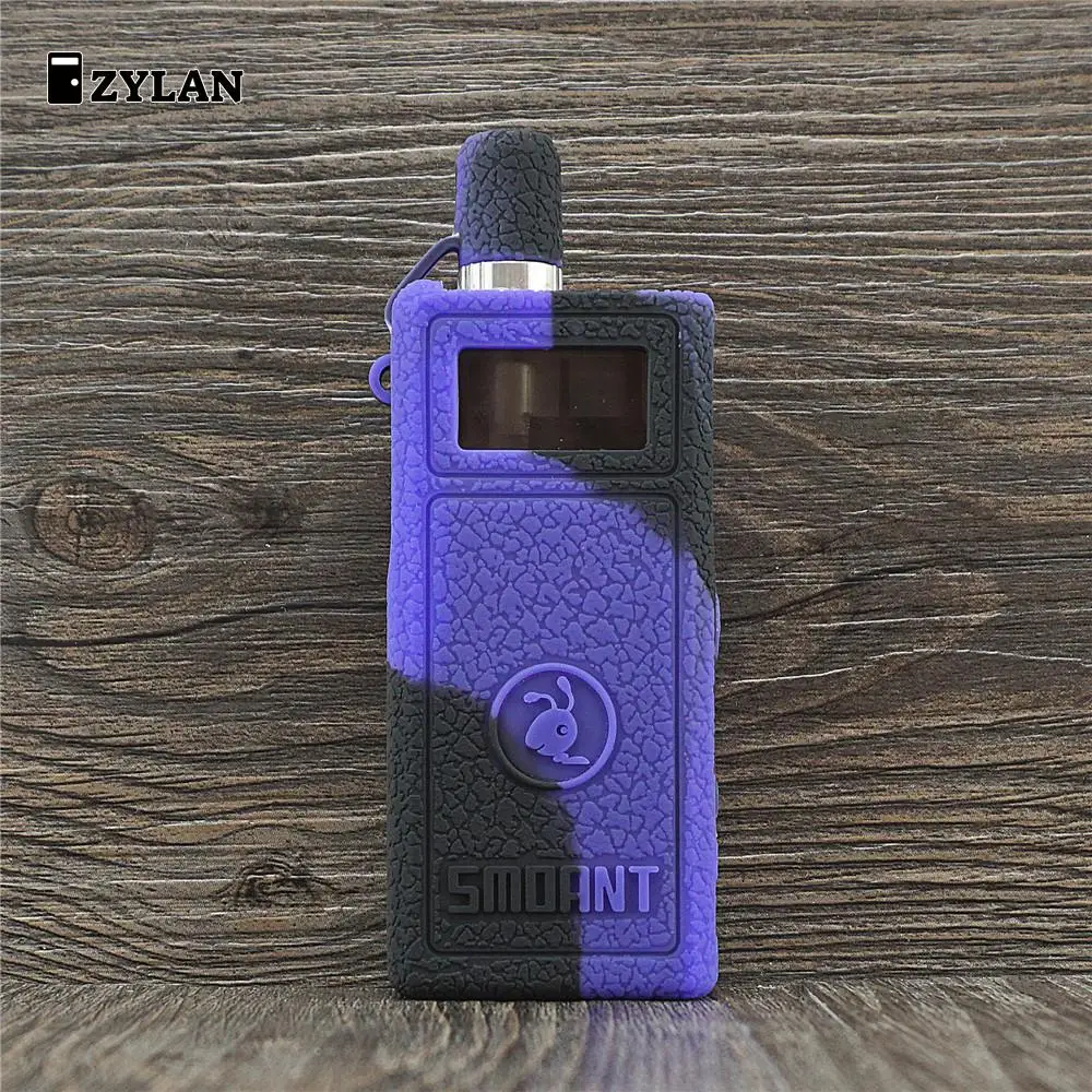Силиконовый чехол ZYLAN для вейпа Smoant Pasito резиновый черный синий красный|Бамперы| |