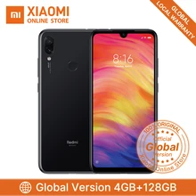 Мобильный телефон Xiaomi Redmi Note 7, 4 Гб, 128 ГБ, Восьмиядерный процессор Snapdragon 660, 4000 мАч, 6,3 дюйма, 2340*1080, 48мп+ 5Мп смартфон