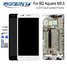 WEICHENG – écran tactile LCD M5.5 avec châssis numérisé, pour BQ Aquaris m5 2017=