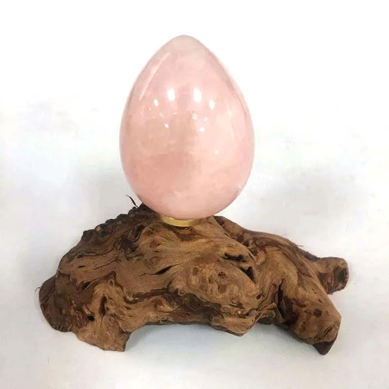 rose quartz Маленький размер розовый кварцевый камень яйцо натуральный драгоценный камень кристалл минеральный лечебный шар аксессуары для дома массажное яйцо xy - Цвет: rose quartz