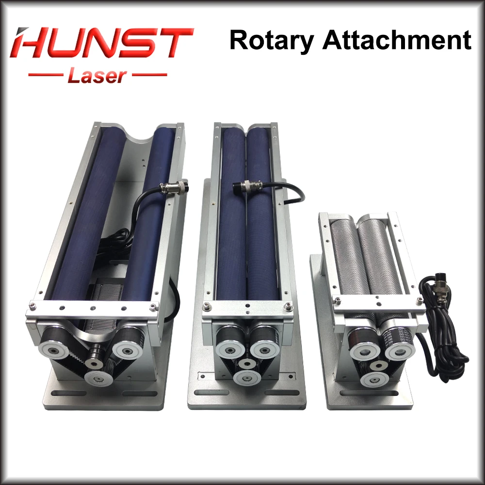 Hunst D80 Rotary Attachment for Laser Marking Welding Machine Rotary Axis Rotary Device Gold Silver  Jewelry Ring Engraving