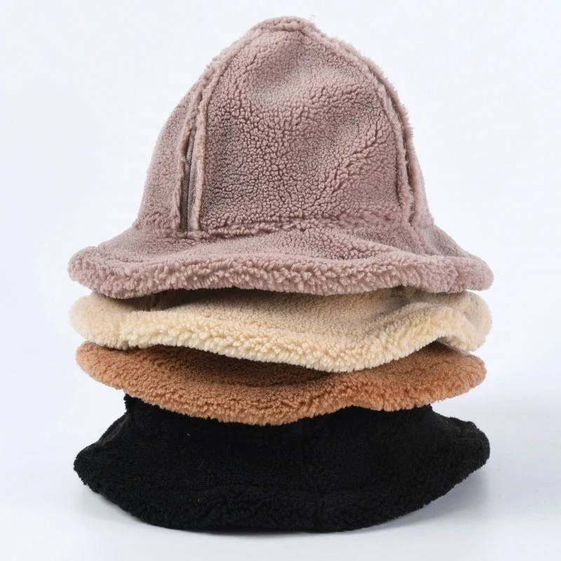 Двусторонняя одежда, роскошный бренд Teddy+ Панама из искусственной кожи, осенне-зимние женские утепленные шапки, рождественские подарки