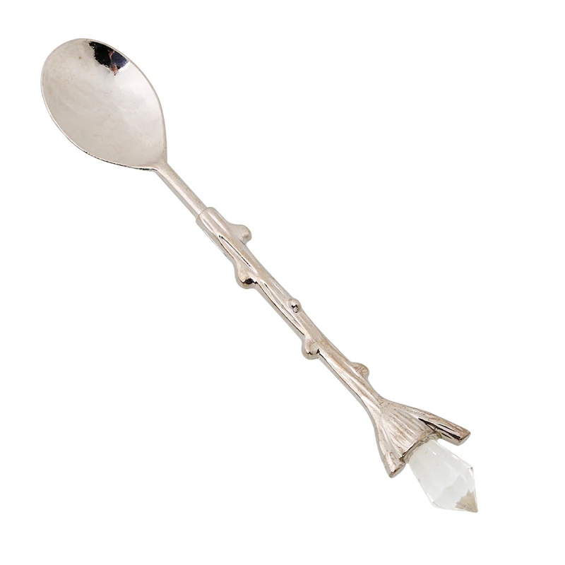 6 шт./компл. Винтаж Королевский Стиль Кухня обеденный бар бронзовая резная маленькая Кофе столовые приборы десерт для закусок