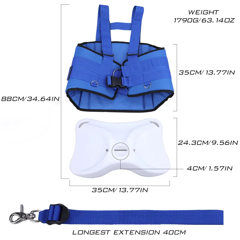 Sougayilang Fishing Adjustable Boat Fishing Belly Belt Suit Portable Outdoor Belly Top Waist Supporter Fishing Accessory