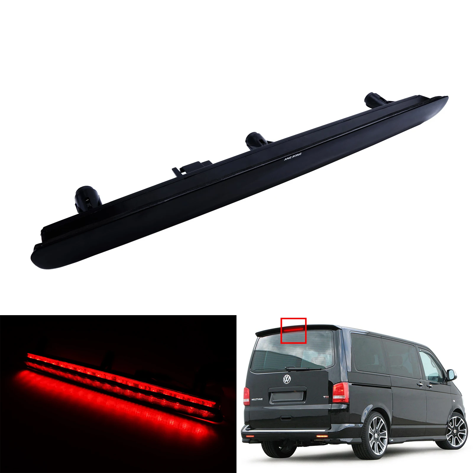Для VW T5 Transporter 3-го центра высокий уровень светодиодный задний стоп-светильник 03-15 красный
