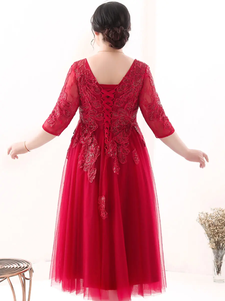 Элегантное выпускное платье размера плюс с блестками Vestidos De Gala T551 платья средней длины женские вечерние платья трапециевидной формы с v-образным вырезом для выпускного вечера
