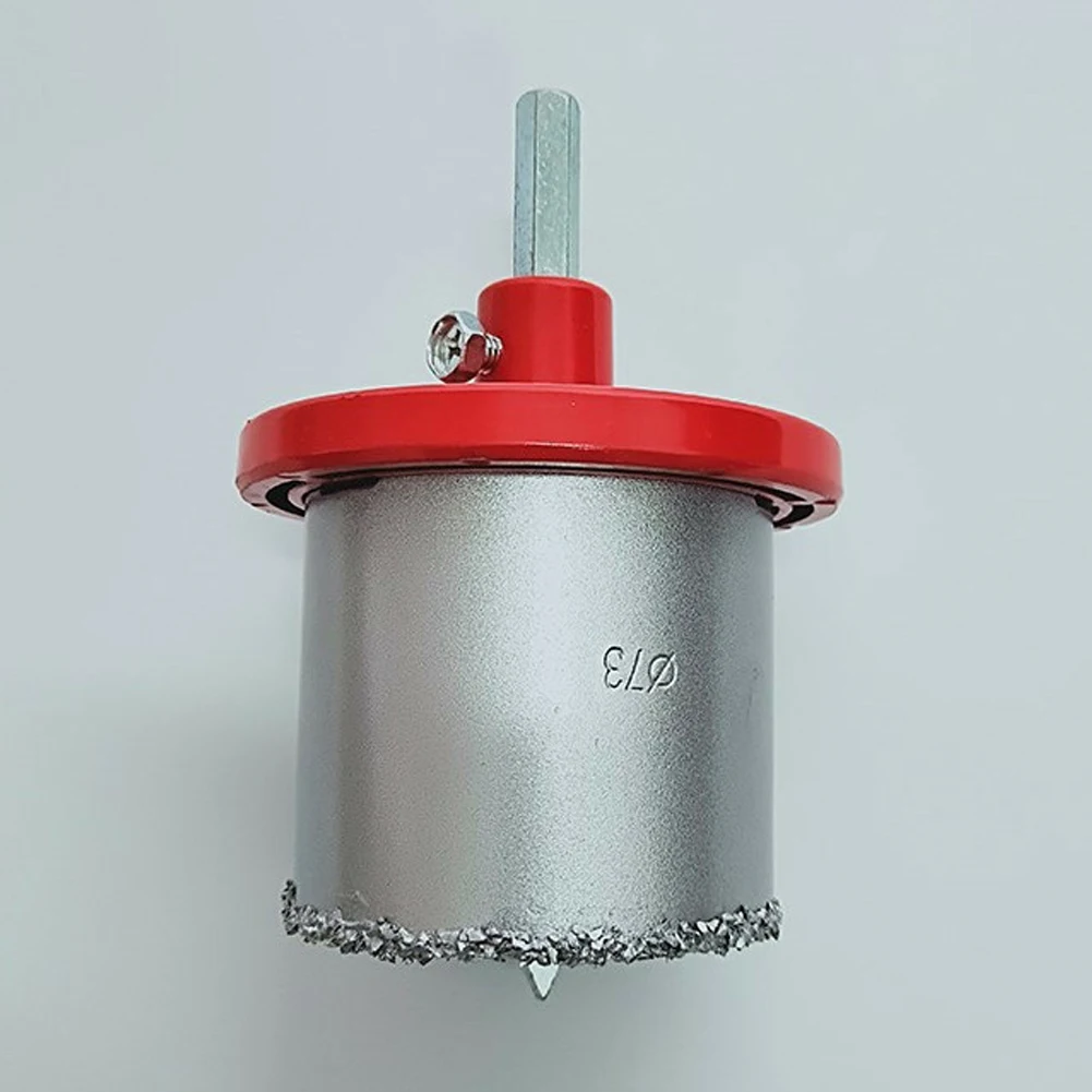 8pcs Hole Saw Practical Metal For Glass Ceramic Power Tools Tapping Marble Tile Durable Drill Bit Set Accessories Rustproof