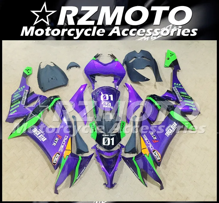 ABS мотоцикл обтекатель комплект для KAWASAKI ZX-10R 2008-2010 год кузов литьевая форма Магазин № 2254 - Цвет: All sorts of color
