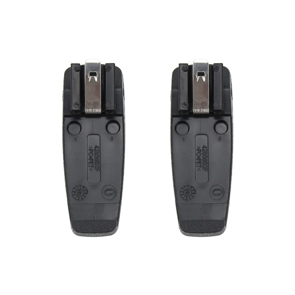 Black 2 шт. рация Зажим для ремня для Motorola Радио батарея NTN4497BR NTN4497CR nnntn4851 NNTN4851A NNTN4851AR NNTN4851R - Цвет: Black