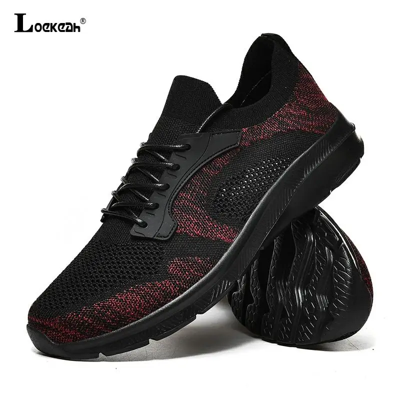 Мужские мягкие и эластичные мужские повседневные кроссовки унисекс светильник