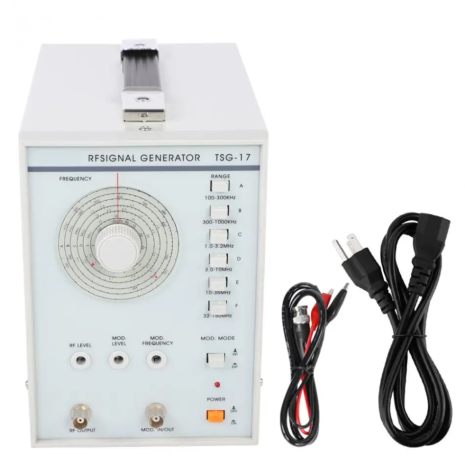 

TSG-17 High Frequency Signal Generator RF Radio-Frequency Signal Generator 220V/110V Optional Signal Generator Tool