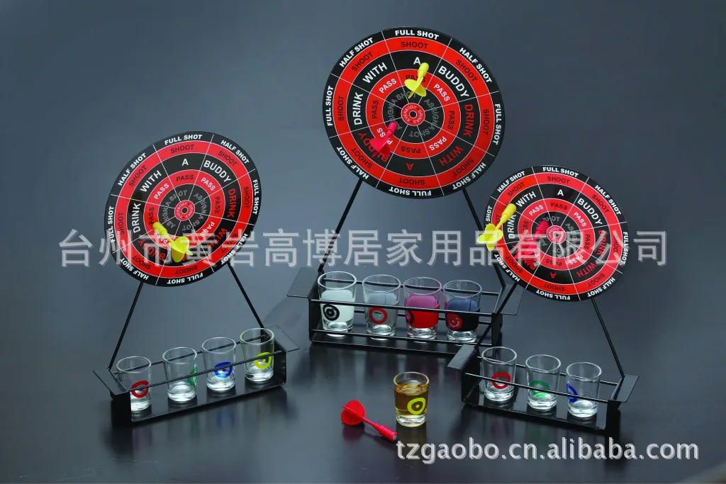 With Magnetic Mini Darts Wine with Cup Hob Game Wine Glass Magnetic Darts Add to the Fun Wine
