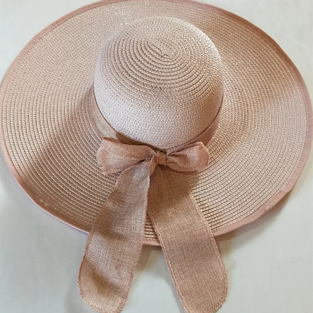 Beach Hat Vintage Wide Brim Straw Summer Sun Hats