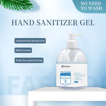 

Hand Sanitizer Alcohol Gel Antibacteria Wholesale Hand Washing Gel 100ml/500ml