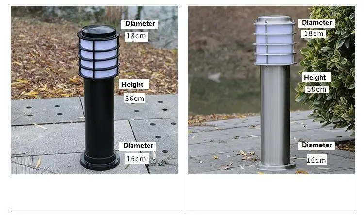 Светильник ing Luce De Lampe Exterieur лампа Ogrodowa Decoracion Jardin наружный светодиодный уличный садовый светильник