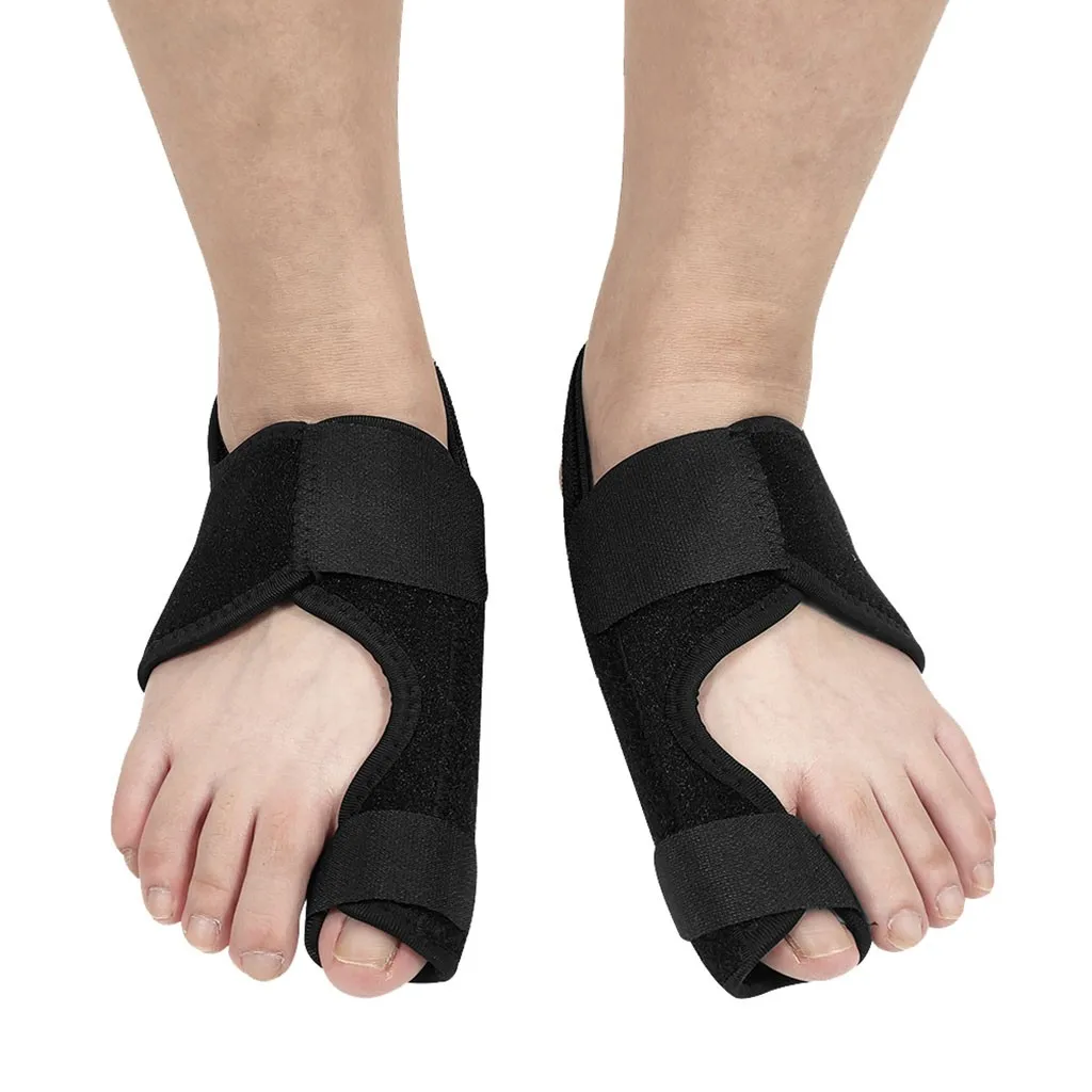 Toe Separator Hallux Valgus Bunion Corrector Orthotics Feet Bone Thumb Adjuster Correction Pedicure Sock Straightener 2Pcs
