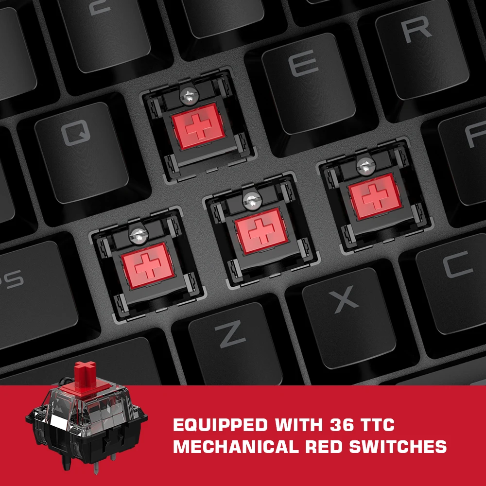 Беспроводная игровая Bluetooth клавиатура и мышь GameSir VX2 AimSwitch комбинированный