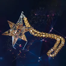 Автомобиль кулон кристалл Метеор украшение висячий орнамент талисманы автомобилей интерьер зеркало заднего вида подвеска отделка Аксессуары