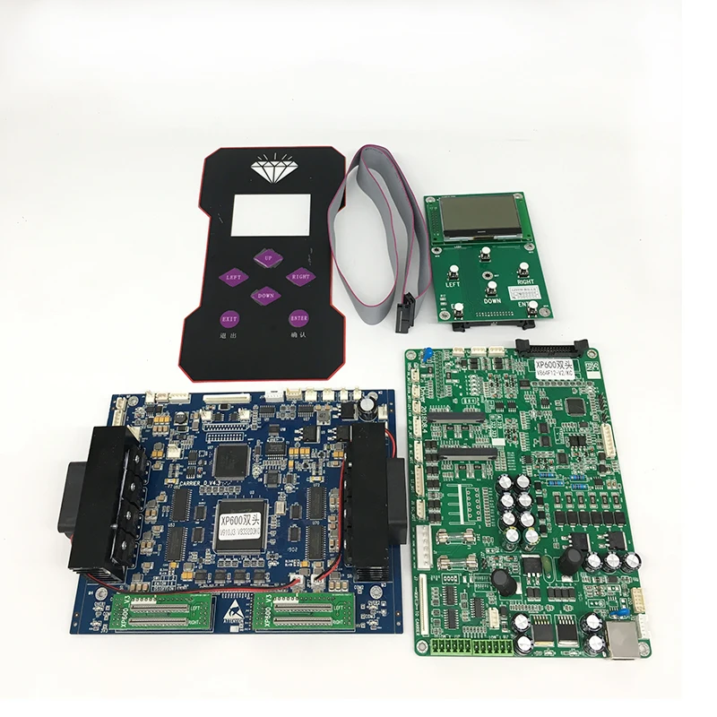 Старый станок dx5 dx7 головка машины обновление XP600 две головки доски каретки доска основной платы комплект для струйного принтера китайский принтер
