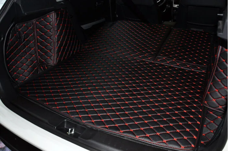 Переносной волокна кожи багажник автомобиля коврик для suzuki vitara 5d грузового грузовой коврик автомобильные аксессуары