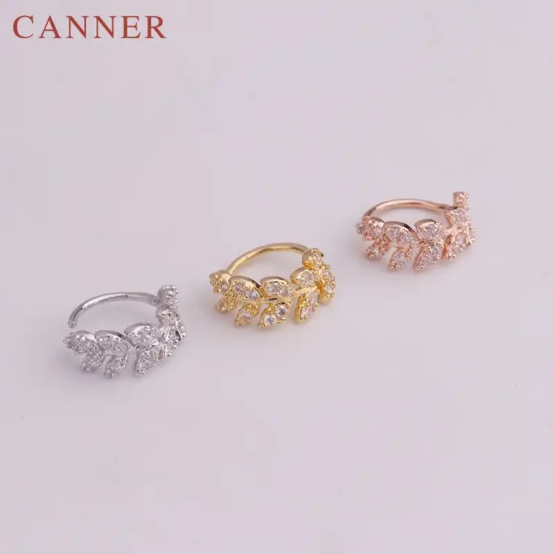 7 различных стилей 1 шт. Tragus Rook плотно прилегающие Сережки для пирсинга Серебро Золото Цвет CZ спиральный для хряща серьги обруч модные ювелирные изделия