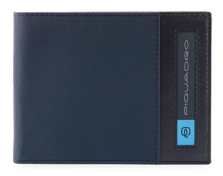 Кошелек мужской piquadro bios pu1392bio/blu синий нейлон |