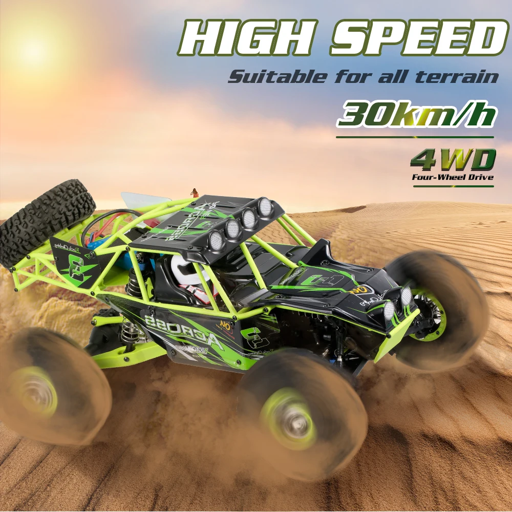 Wltoys 1/10 RC Автомобиль 2,4G 4WD внедорожник 30 км/ч высокая скорость Радио пульт дистанционного управления автомобиль Рок Гусеничный Беговые RC игрушки