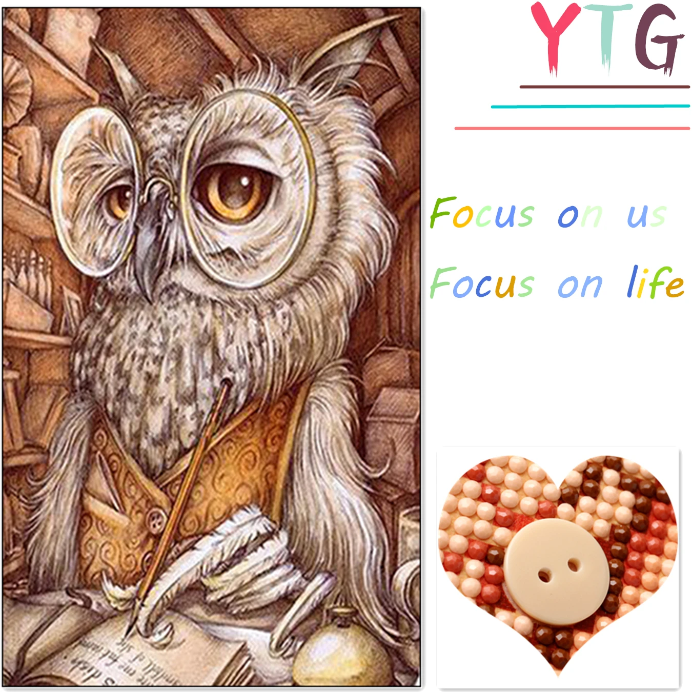 Форма Сова доктор алмазная вышивка 5D сделай сам необычная полная живопись