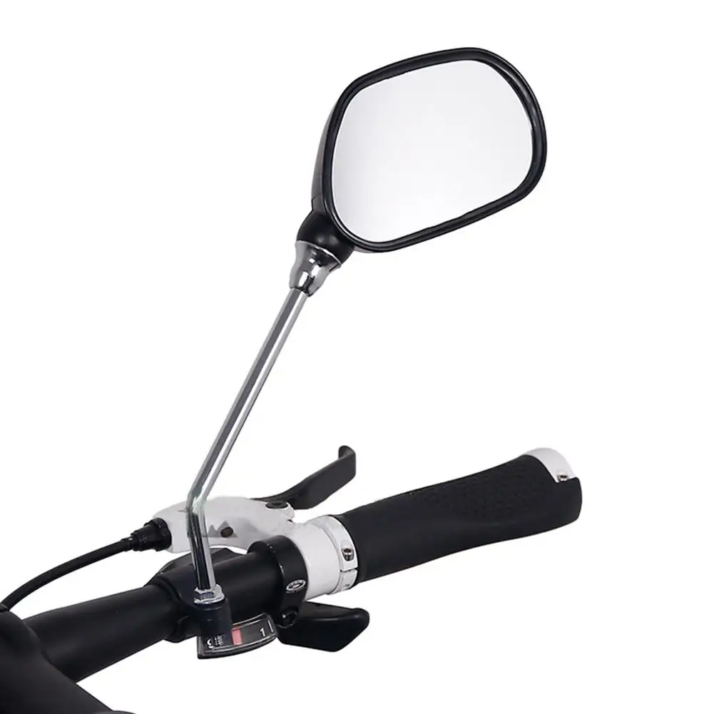 

Bicycle Rearview Handlebar Mirrors Glass Wide Range Angle Adjustment Left/Right Rear Mirrors Sight Reflector for Cycling Bike