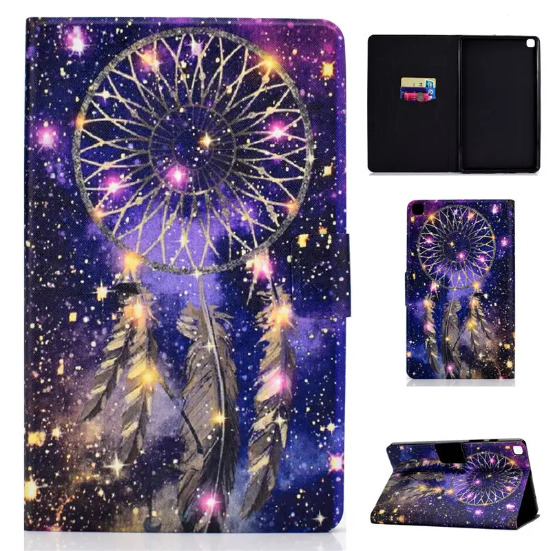I007 Tower Painted Case For samsung galaxy tab A 8.0 SM-T290 SM-T295 T295 T297 Cover Funda Tablet Flip Stand Shell Coque+Gift - Цвет: I007