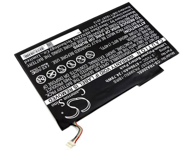 Cameron sino 6700 мАч аккумулятор для Toshiba Excite AT200 AT200-101 AT205 AT205-T32I PA3995U-1BRS PABAS257 PDA05A-00100E