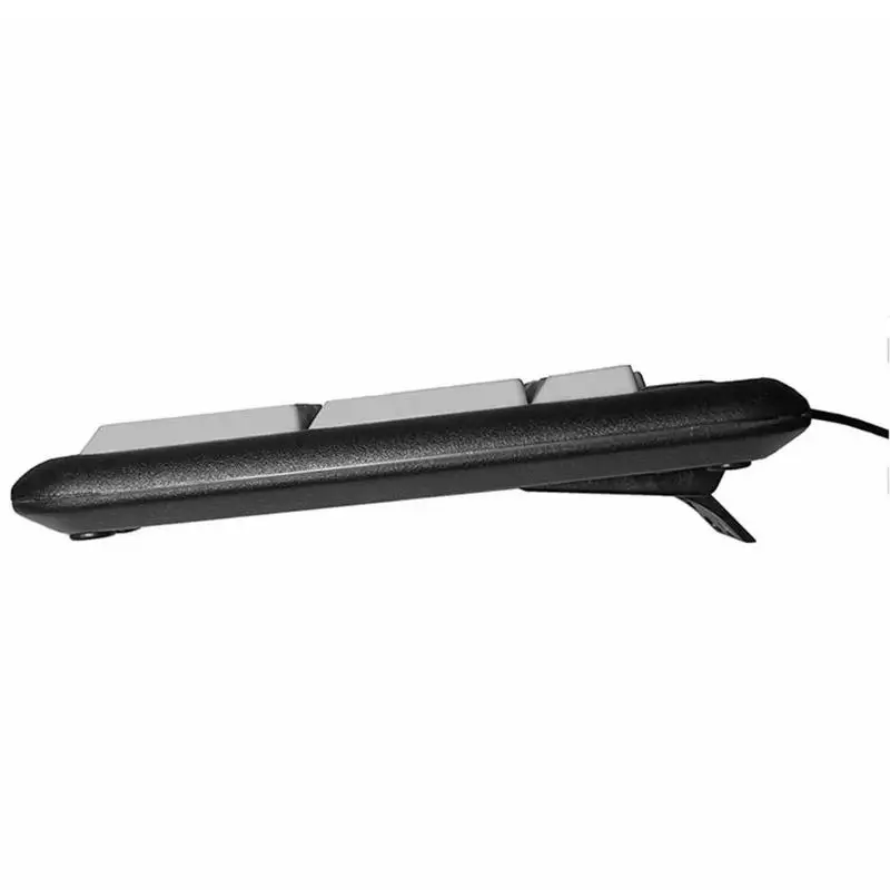 107 клавиш USB Проводная Большая Печатная компьютерная клавиатура для пожилых людей, предназначенная для людей с дефектами зрения