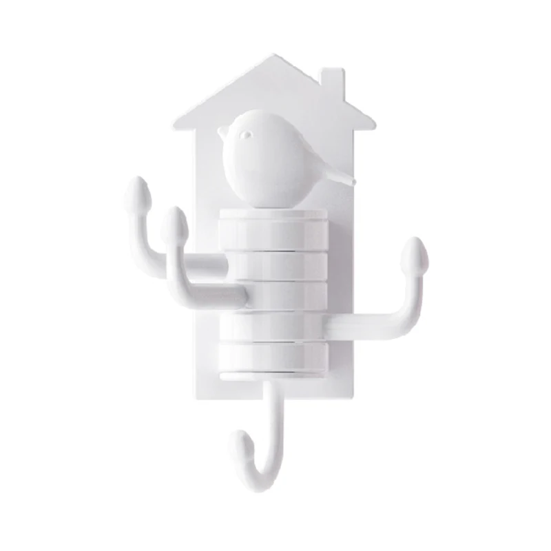 Wall Hanger Vertical Waterproof Bird Hook and Strong Multifunctional Hook for Office Hanger Keychain for Home Purse Hanger Hook