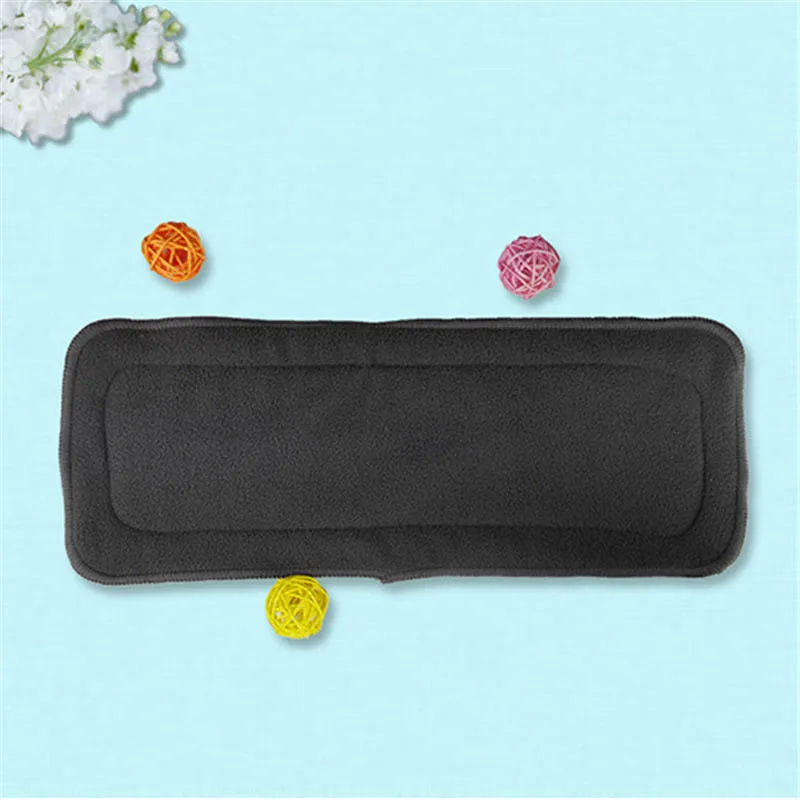Baby products, four layers, five layers of bamboo charcoal fiber, baby diapers, newborns, absorbent, soft diapers, stickers