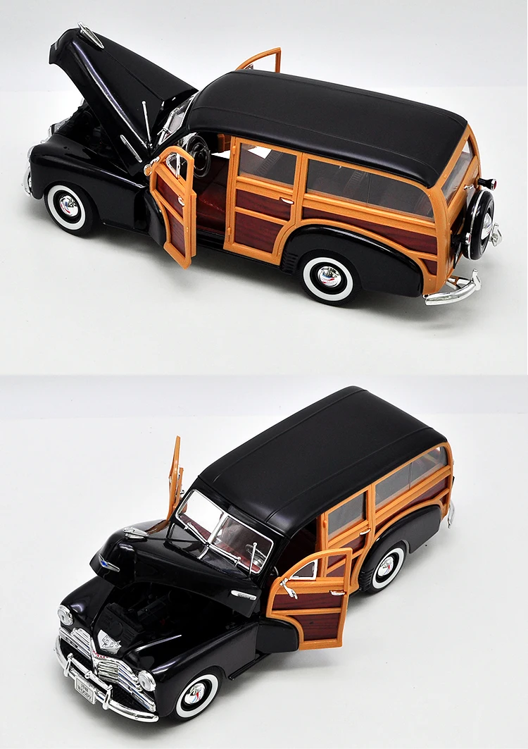 1/18 масштаб сплав литья под давлением 1948 Chevrolet Fleetmaster классическая модель автомобиля транспортные средства Игрушки для коллекции фанатов красный/зеленый цвет