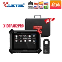 XTOOL X100 PAD2 Pro Pad 2 лучше, чем X300 Pro3 DP Auto Key Программист с 4-м и 5-м Immo для большинства моделей автомобилей