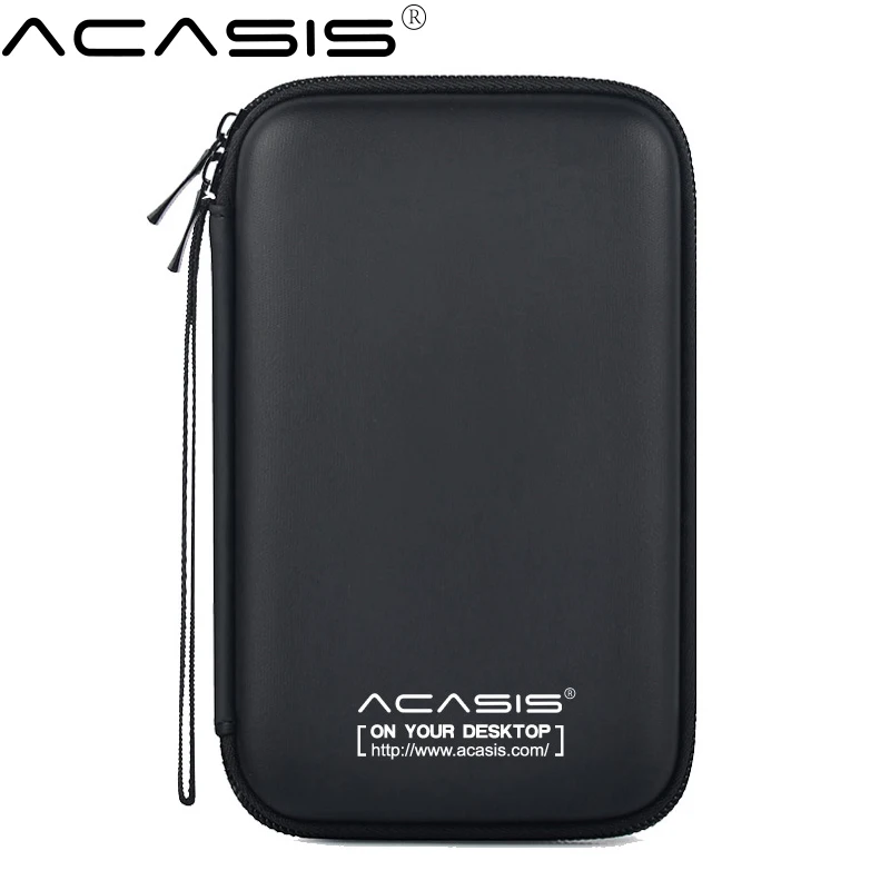 Acasis-Bolsa de almacenamiento para disco duro portátil, 2,5 pulgadas, caja externa de HDD, caja de protección